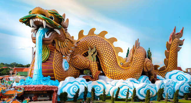 Things to do in Suphan Buri, Thailand: Dragon Descendants Museum at Heavenly Dragon Park