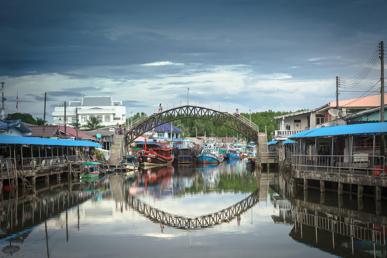 Things to do in Trat, Thailand: Ban Nam Chiew and its iconic steep bridge that tests the crossers' courage