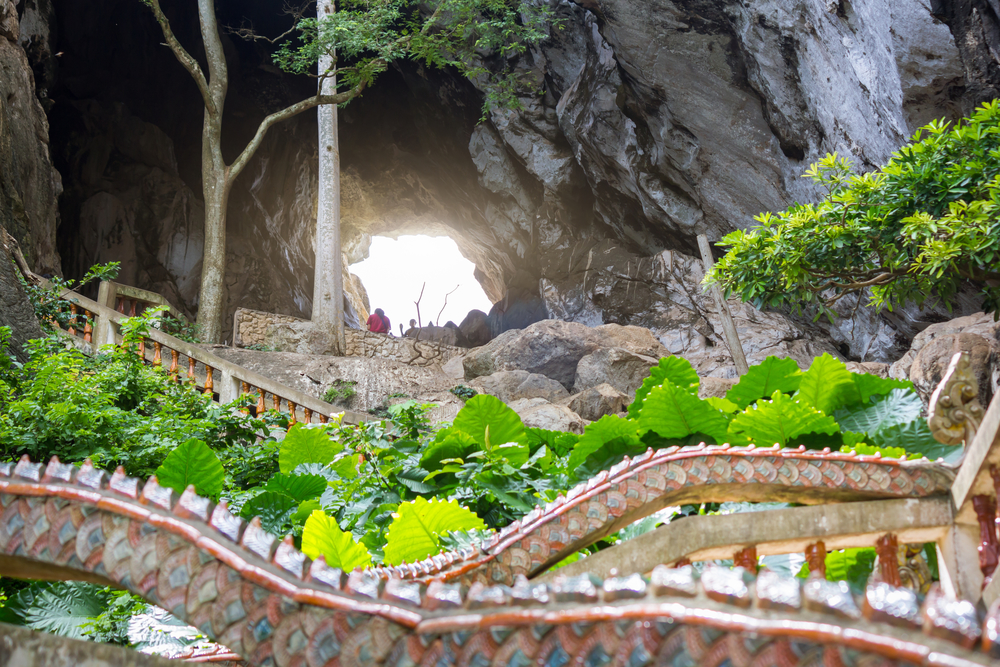 Things to do in Sa Kaeo, Thailand: Nature meets culture at Wat Tham Khao Chakan